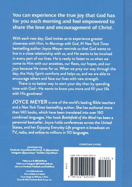 MORNINGS WITH GOD: 365 DEVOTIONS TO START YOUR DAY RIGHT