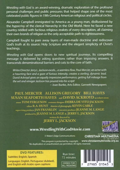 DVD WRESTLING WITH GOD
