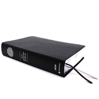 B NIV APPLICATION BIBLE BLACK THUMB INDEXED (RED LETTER EDITION)