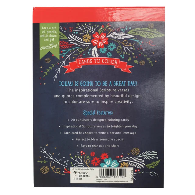 G ACB: CARDS TO COLOR - TODAY IS GOING TO BE A GREAT DAY