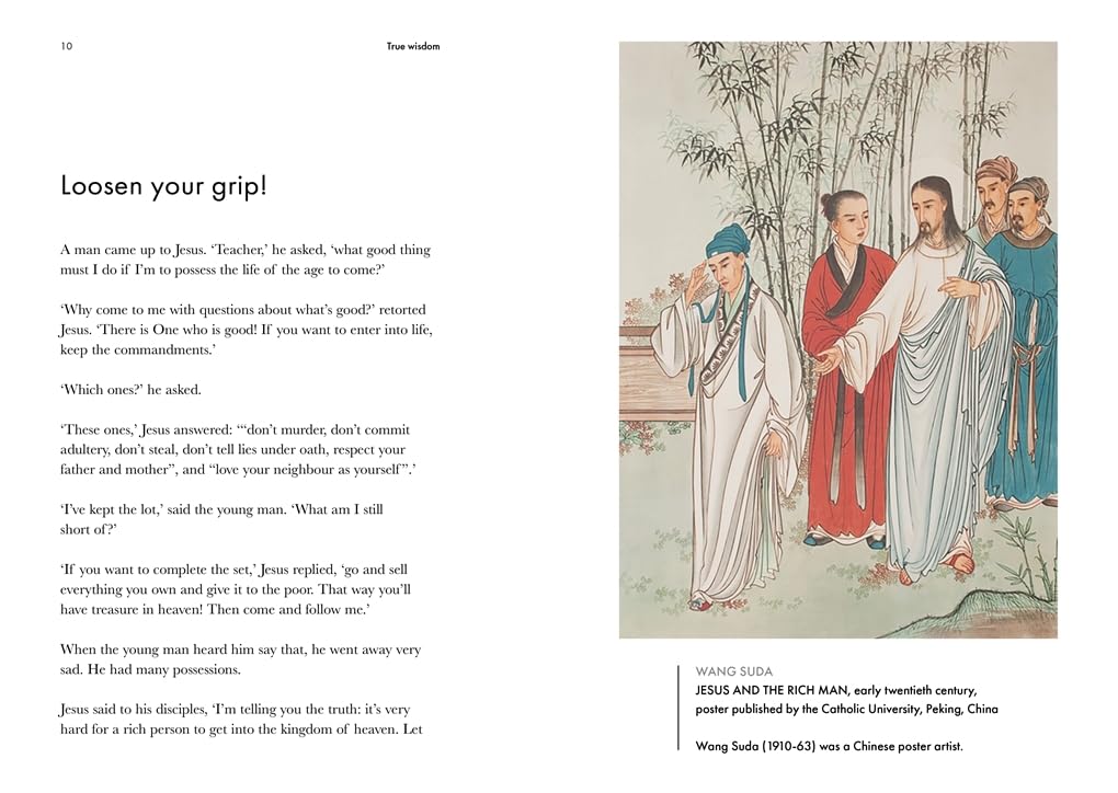 THE WISDOM OF JESUS: MEDITATIONS ON THE GOSPELS IN WORDS AND PAINTINGS
