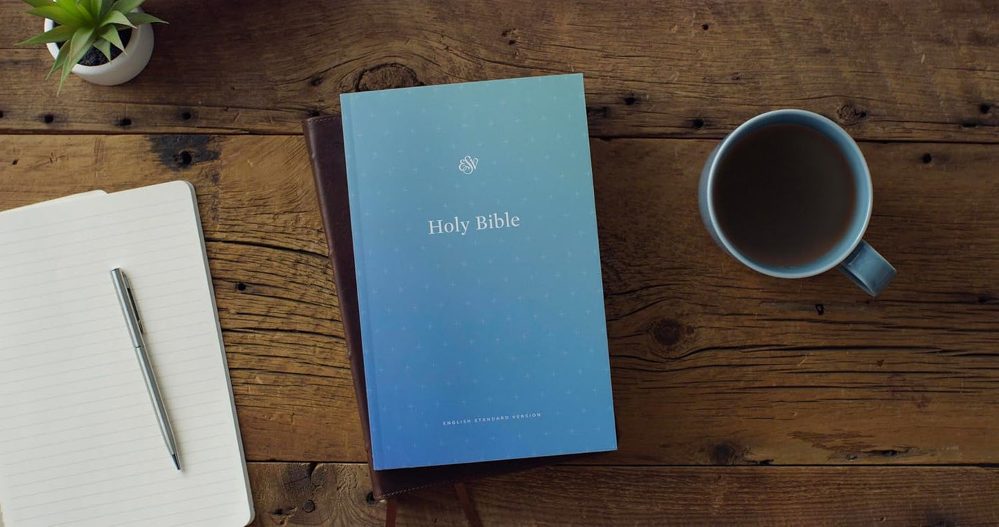 B ESV OUTREACH BIBLE BLUE