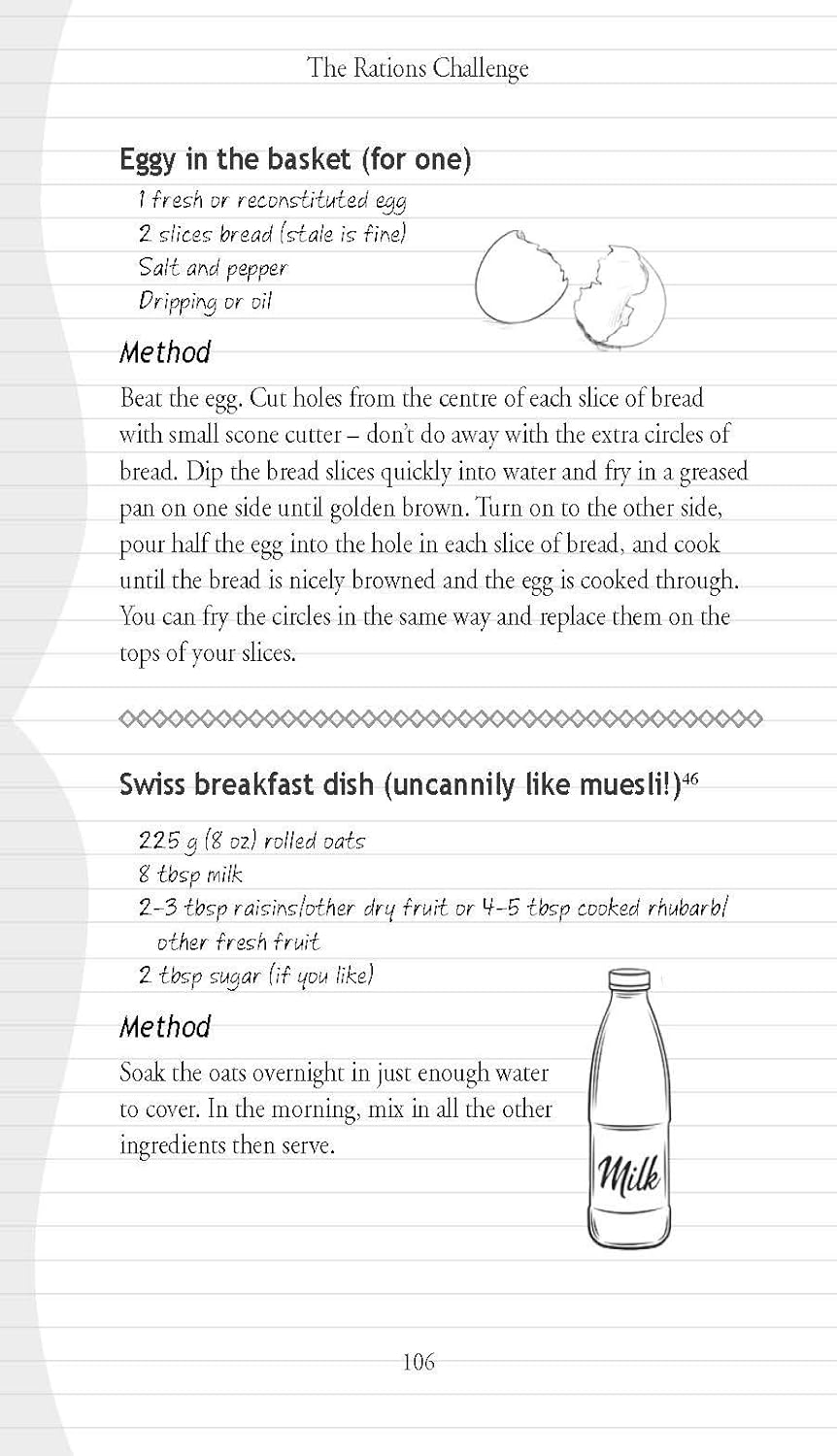 RATIONS CHALLENGE THE: FORTY DAYS OF FEASTING IN A WARTIME KITCHEN