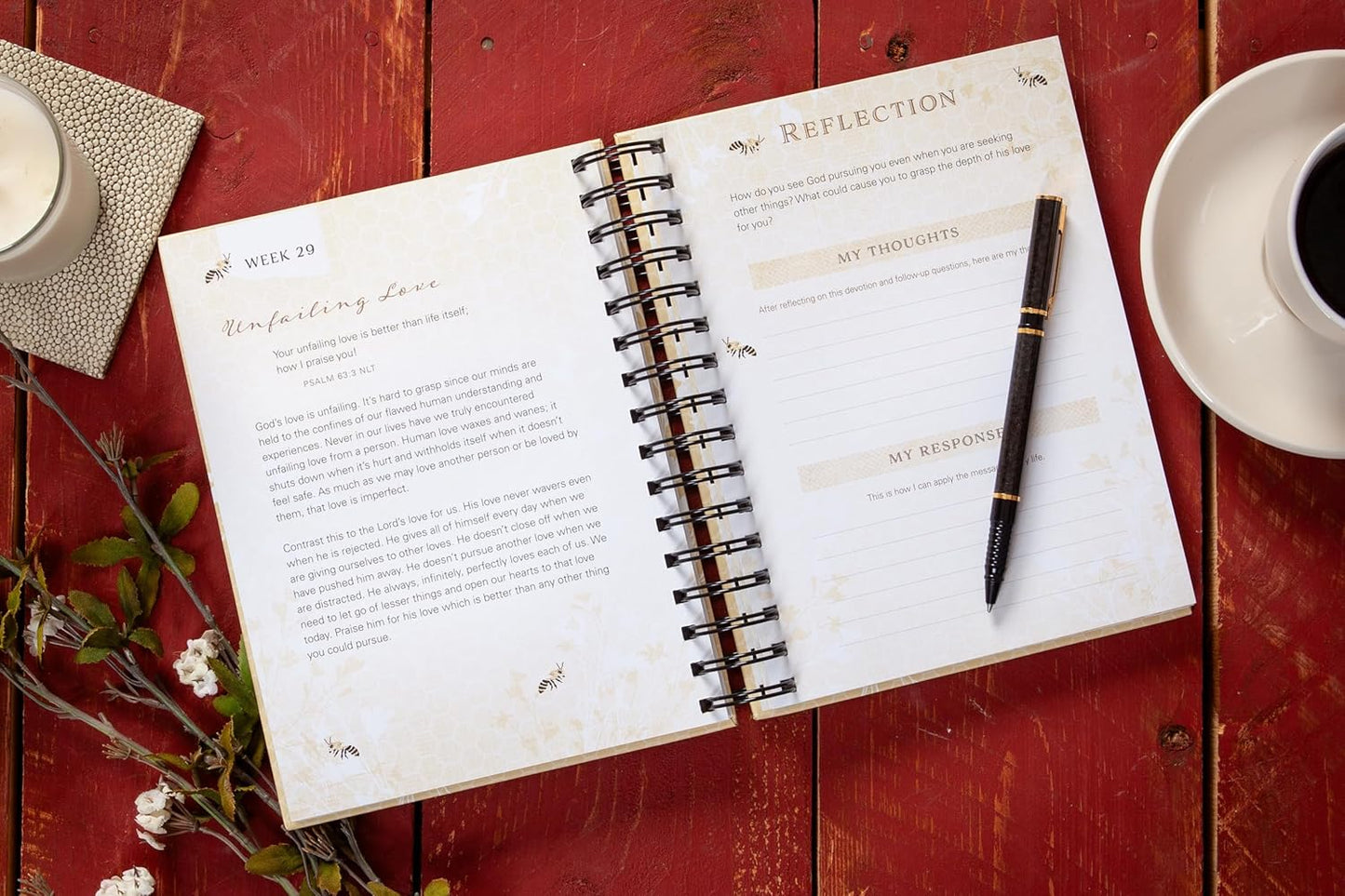 SWEETER THAN HONEY: 52-WEEK DEVOTIONAL JOURNAL FOR WOMEN