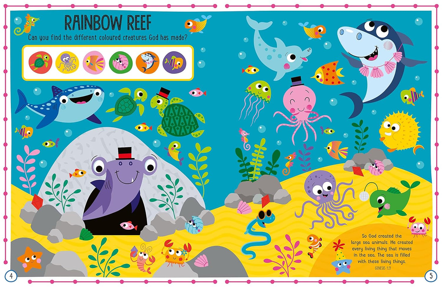 GOD'S UNDERWATER WORLD ACTIVITY BOOK
