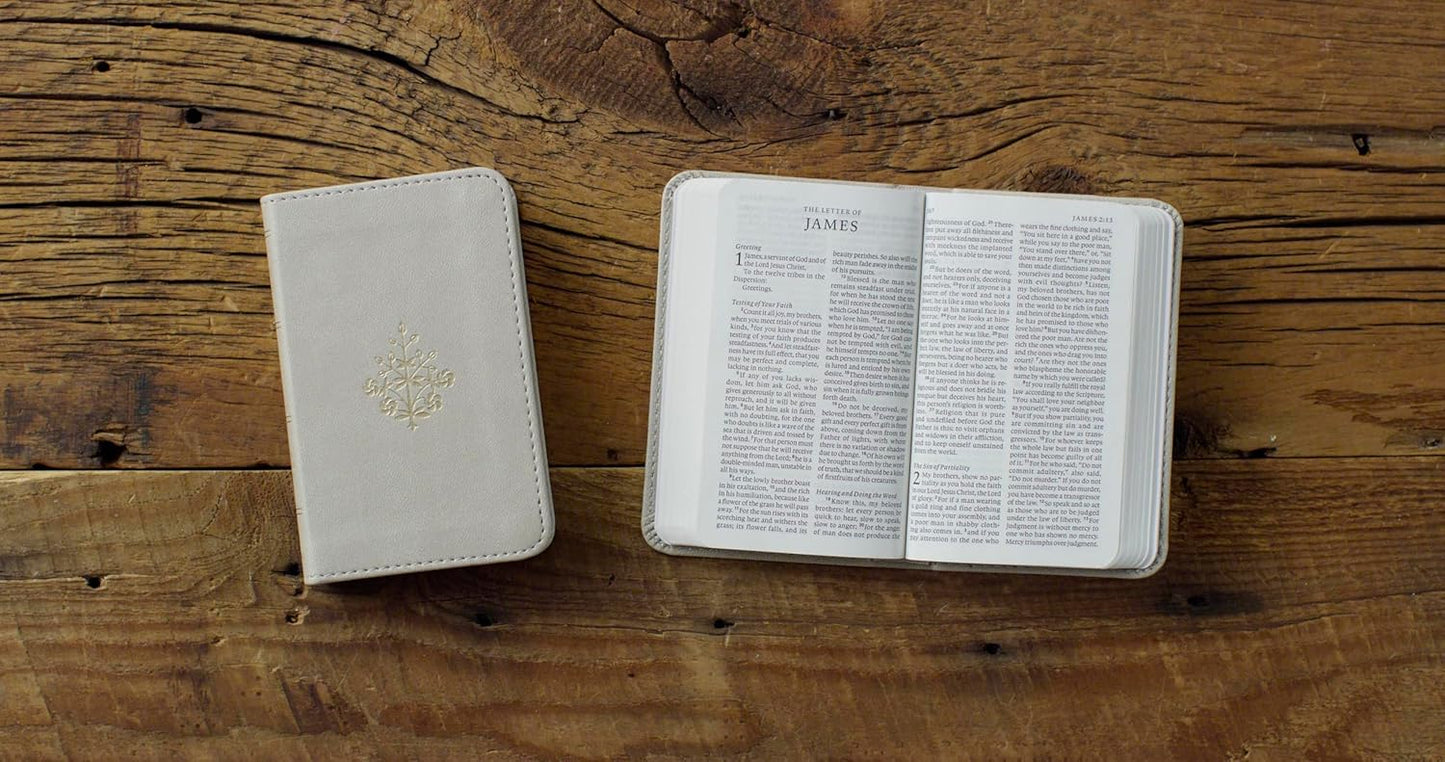B ESV VEST POCKET NEW TESTAMENT WITH PSALMS AND PROVERBS STONE BRANCH DESIGN (RED LETTER EDITION)