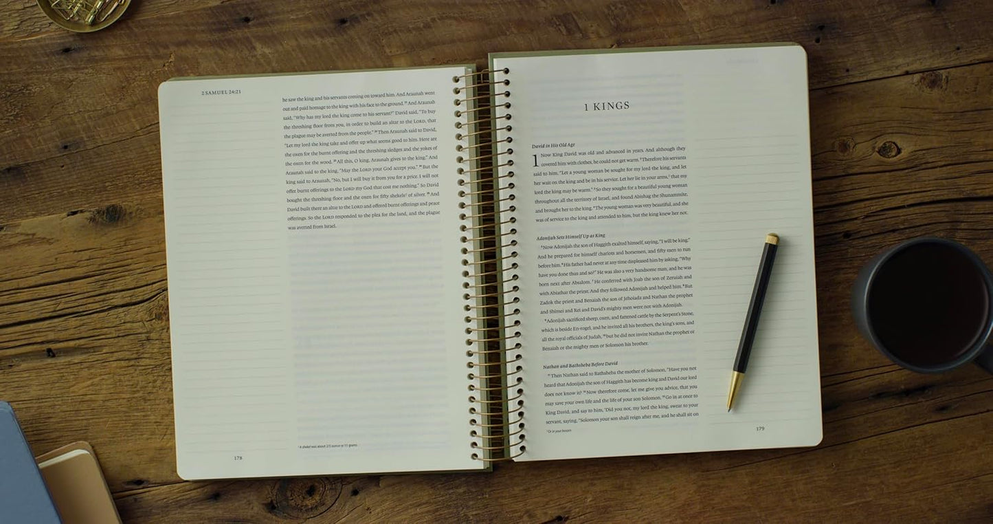 ESV JOURNALING BIBLE HISTORY (SPIRAL HARDCOVER)