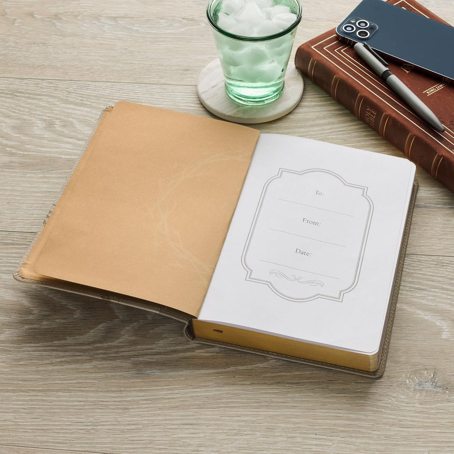 JOURNAL (AMAZING GRACE TAUPE CROWN OF THORNS COLLECTION)