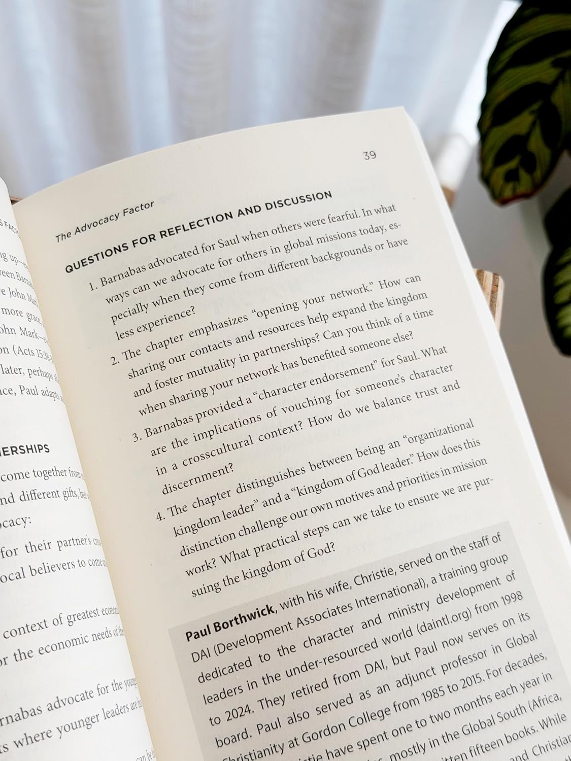 THE BARNABAS FACTOR: HOW CROSSCULTURAL PARTNERSHIP AMPLIFIES GLOBAL MISSION