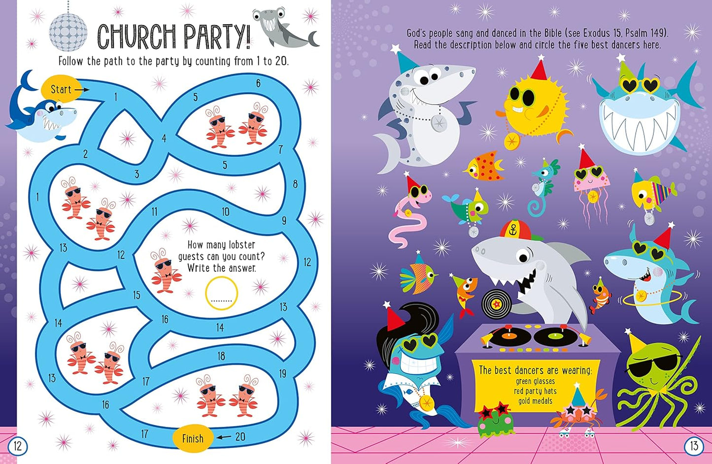GOD'S UNDERWATER WORLD ACTIVITY BOOK