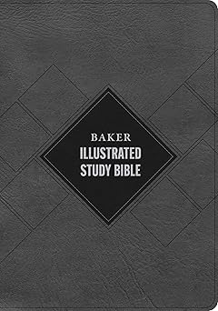 B CSB BAKER ILLUSTRATED STUDY BIBLE CHARCOAL (RED LETTER EDITION)