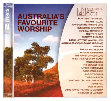 AUSTRALIAS FAVOURITE WORSHIP - CCLI DOUBLE CD