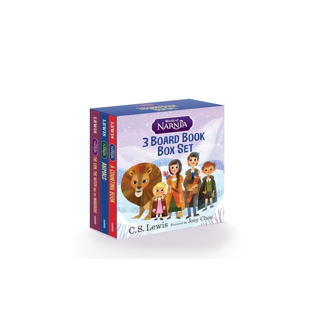 WORLD OF NARNIA (BOX SET OF 3): THE LION THE WITCH AND THE WARDROBE/ANIMALS/A COUNTING BOOK (CHRONICLES OF NARNIA SERIES)