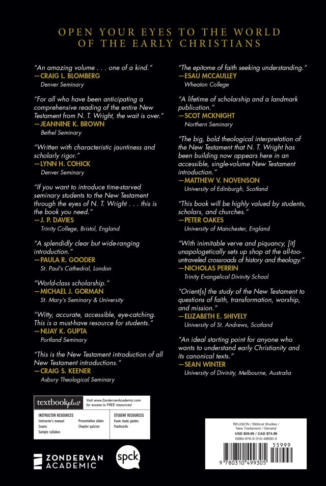 NEW TESTAMENT IN ITS WORLD: AN INTRODUCTION TO THE HISTORY LITERATURE AND THEOLOGY OF THE FIRST CHRISTIANS