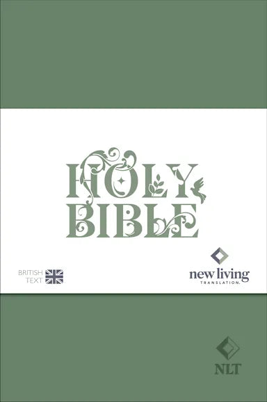 B NLT HOLY BIBLE SAGE GREEN (ANGLICISED)
