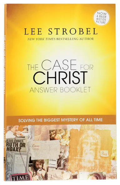 CASE FOR CHRIST ANSWER BOOKLET THE (MOVIE TIE-IN)