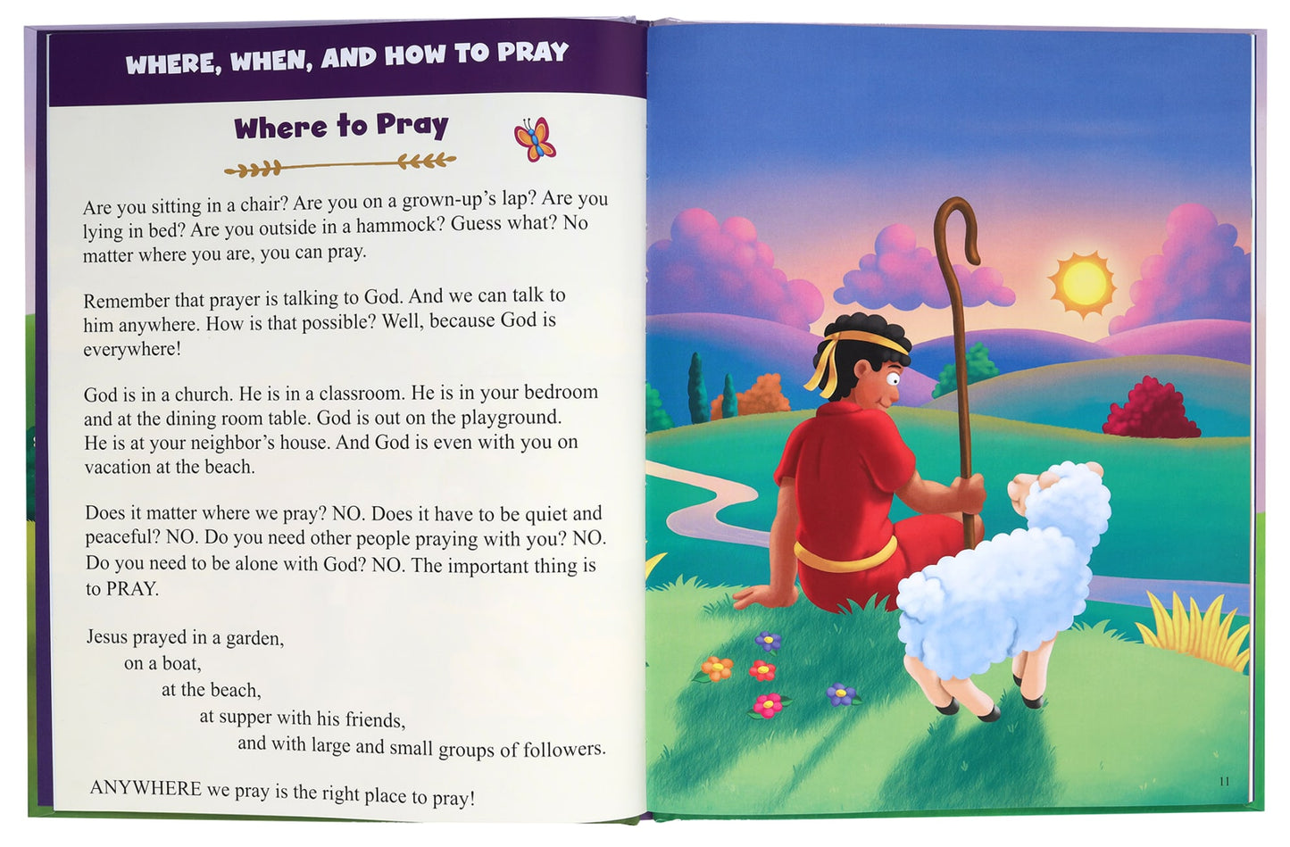 LET'S LEARN TO PRAY: TALK TO GOD ABOUT ANYTHING AND EVERYTHING (BEGINNER'S BIBLE SERIES)