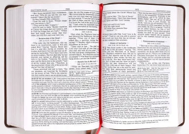 NKJV ORTHODOX STUDY BIBLE BROWN (BLACK LETTER EDITION)