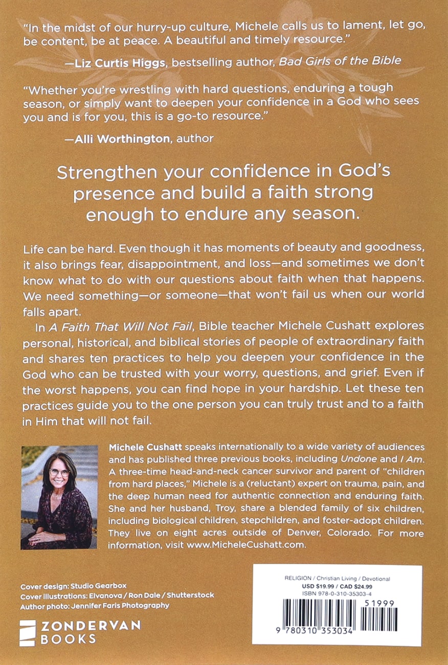 FAITH THAT WILL NOT FAIL A: 10 PRACTICES TO BUILD UP YOUR FAITH WHEN