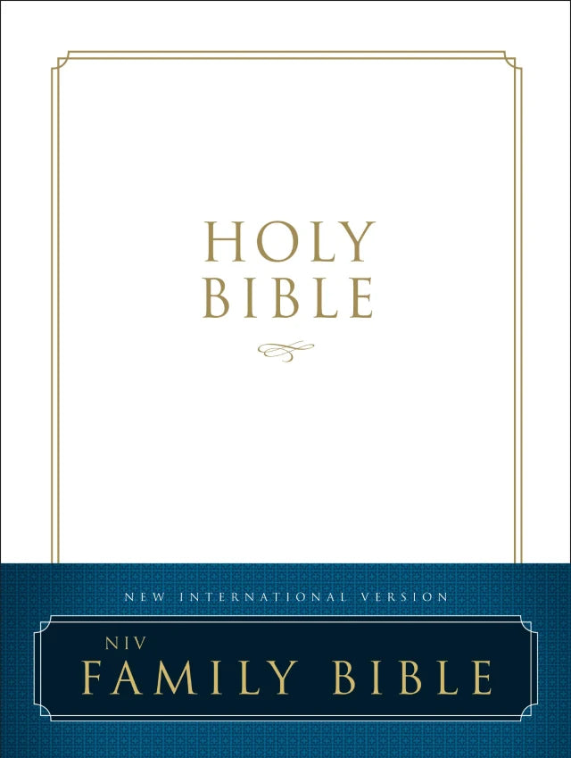 B NIV FAMILY BIBLE (RED LETTER EDITION)
