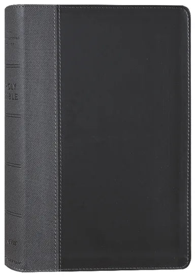 B NIV PERSONAL SIZE BIBLE LARGE PRINT BLACK (RED LETTER EDITION)