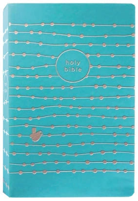 B NIV HOLY BIBLE FOR GIRLS TEAL