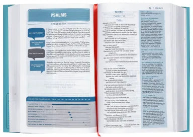NIV QUEST STUDY BIBLE FOR TEENS CORAL