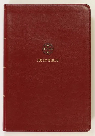 B NRSVUE HOLY BIBLE BURGUNDY