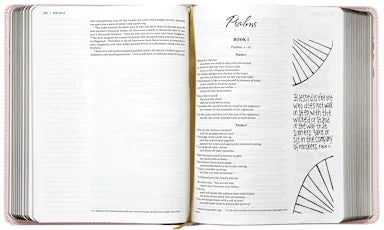 NIV BEAUTIFUL WORD COLORING BIBLE PINK (BLACK LETTER EDITION)
