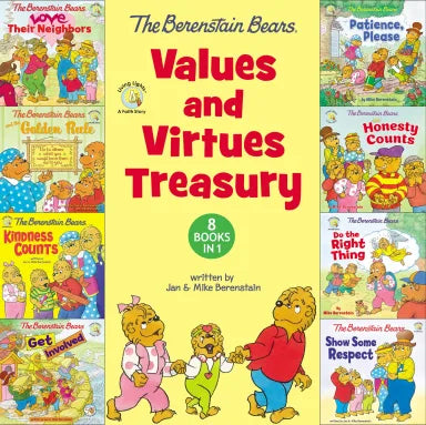 BBEARS: VALUES AND VIRTUES TREASURY THE (8 BOOKS IN 1)