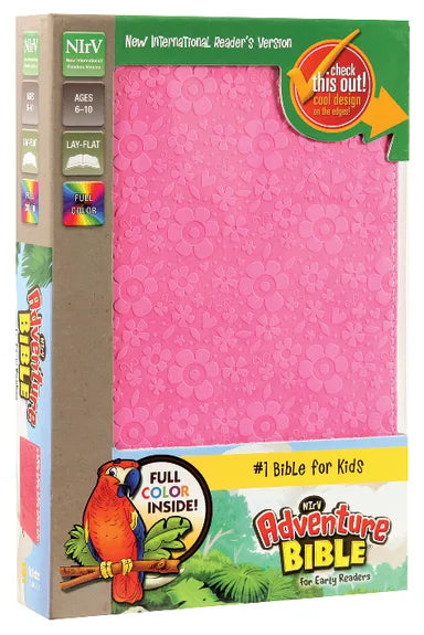 B NIRV ADVENTURE BIBLE FOR EARLY READERS HOT PINK (BLACK LETTER EDITION)