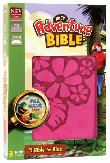 B NKJV ADVENTURE BIBLE PINK (BLACK LETTER EDITION)