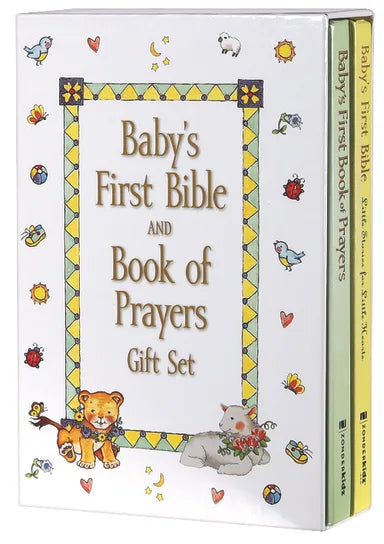 BABY'S FIRST BIBLE AND BOOK OF PRAYERS (2 BOOK GIFT SET)