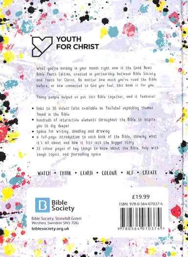 B GNB GOOD NEWS BIBLE INTERACTIVE YOUTH EDITION (ANGLICISED)