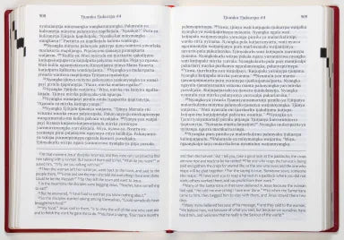 B NGAANYATJARRA/ENGLISH NEW TESTAMENT WITH SOME OLD TESTAMENT IN NGAANYATJARRA ONLY