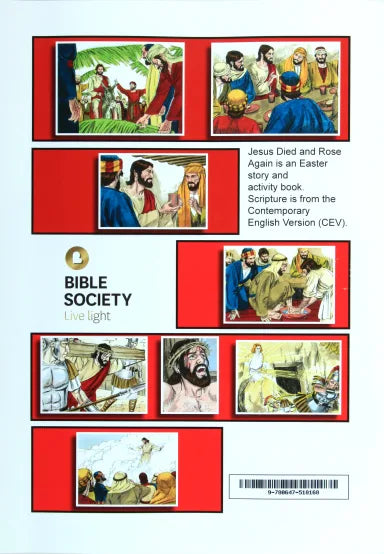 JESUS DIED AND ROSE AGAIN: EASTER ACTIVITY BOOK