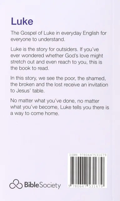 B CEV GOSPEL OF LUKE