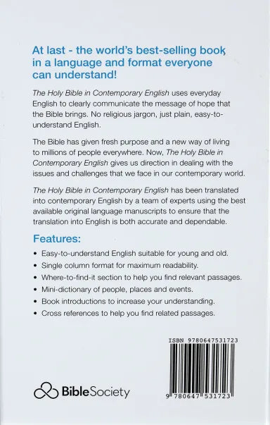 B CEV THE HOLY BIBLE IN CONTEMPORARY ENGLISH