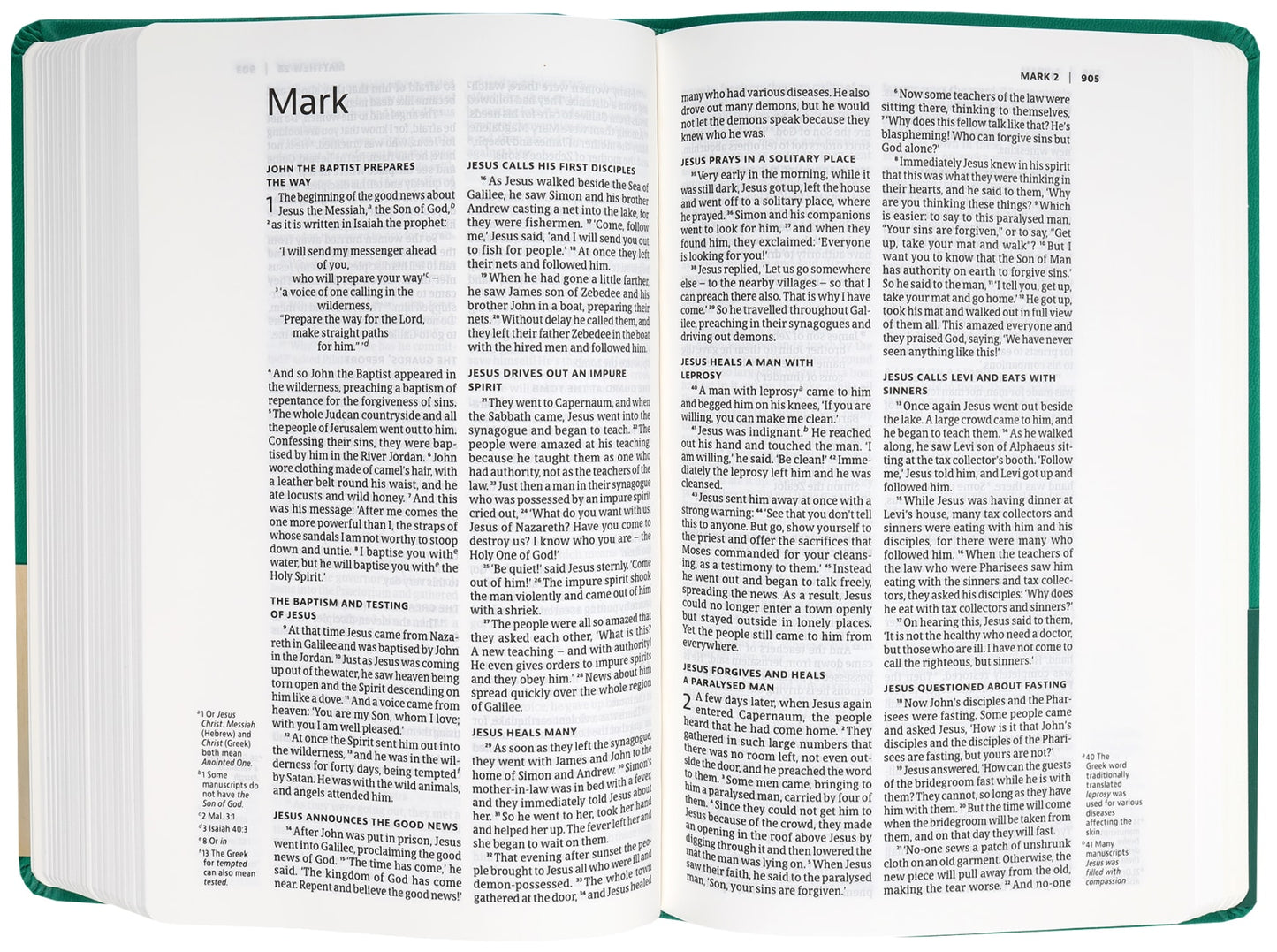 B NIV SLIMLINE BIBLE RICH GREEN (BLACK LETTER EDITION)(ANGLICISED TEXT)
