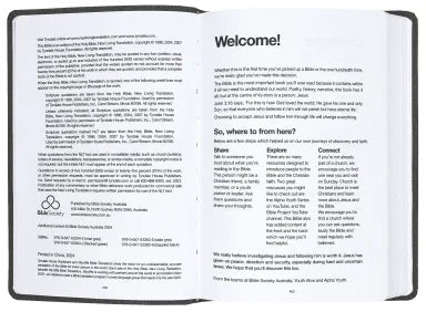 NLT READ THIS BIBLE DAPPLED BLACK (ANGLICISED)