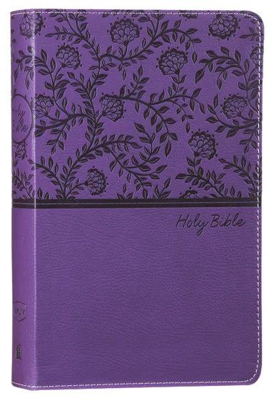 B NKJV DELUXE GIFT BIBLE PURPLE RED LETTER EDITION