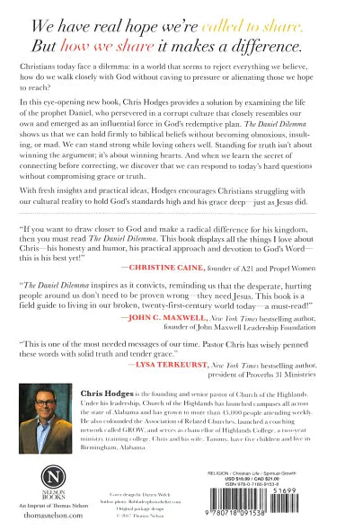 DANIEL DILEMMA THE: HOW TO STAND FIRM AND LOVE WELL IN A CULTURE OF COMPROMISE