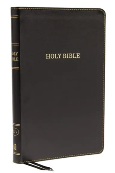 B KJV THINLINE BIBLE BLACK (RED LETTER EDITION)