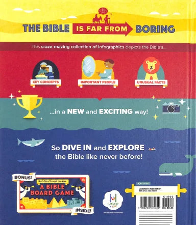 BIBLE INFOGRAPHICS FOR KIDS (VOL 1): GIANTS NINJA SKILLS A TALKING DONKEY AND WHAT'S THE DEAL WITH THE TABERNACLE?