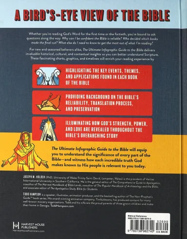 ULTIMATE INFOGRAPHIC GUIDE TO THE BIBLE: A VISUAL SURVEY OF EVERY BOOK HELPFUL BACKGROUND CHARTS AND MAPS A MUST-HAVE COMPANION RESOURCE