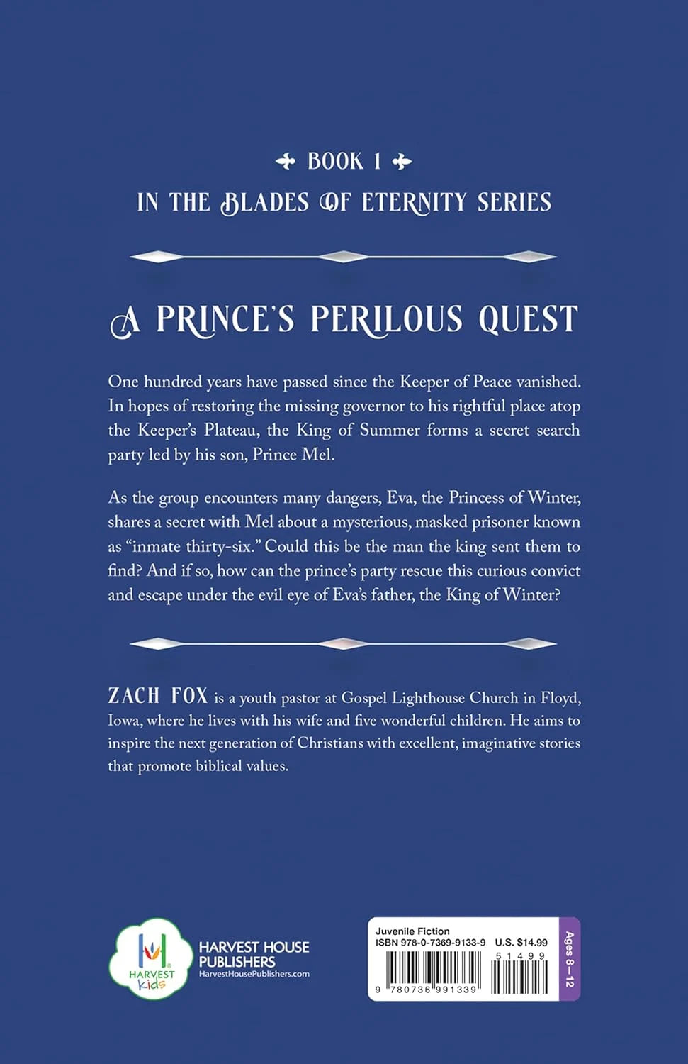 BLADES OF ETERNITY AND THE KEEPER OF PEACE (#01 BLADES OF ETERNITY SERIES)