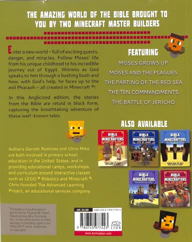 UNOFFICIAL BIBLE FOR MINECRAFTERS THE: LIFE OF MOSES