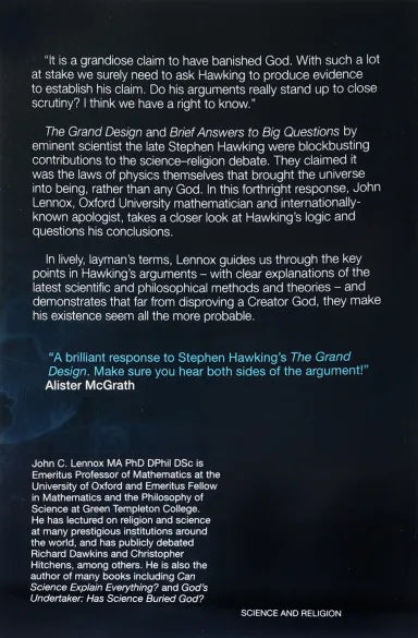 GOD AND STEPHEN HAWKING: WHOSE DESIGN IS IT ANYWAY?