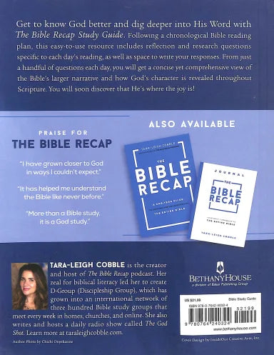 BIBLE RECAP THE (STUDY GUIDE): DAILY QUESTIONS TO DEEPEN YOUR UNDERSTANDING OF SCRIPTURE