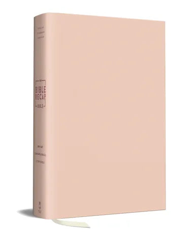B ESV THE BIBLE RECAP 365-DAY CHRONOLOGICAL STUDY BIBLE PINK (RED LETTER EDITION)